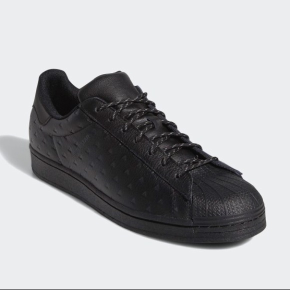 Pharrell Williams x adidas Superstar Triple Black - Picture 4 of 10